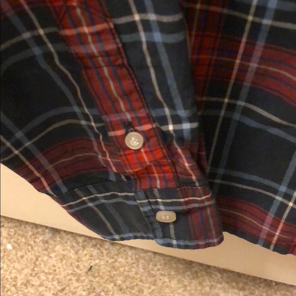 California Dream R.T.W shirt in navy and red - Picture 6 of 7